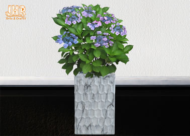 Clay Floor Vases Homewares Decorative Items Fiberclay Flower Pots Clay Plant Pots Marbling