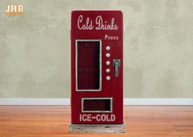 पेय मशीन कुंजी बॉक्स सजावटी लकड़ी के कैबिनेट MDF कुंजी धारकों लकड़ी की दीवार कुंजी बॉक्स लाल रंग