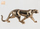 सोने की पन्नी Polyresin पशु मूर्तियों इनडोर सजावट
