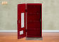 पेय मशीन कुंजी बॉक्स सजावटी लकड़ी के कैबिनेट MDF कुंजी धारकों लकड़ी की दीवार कुंजी बॉक्स लाल रंग